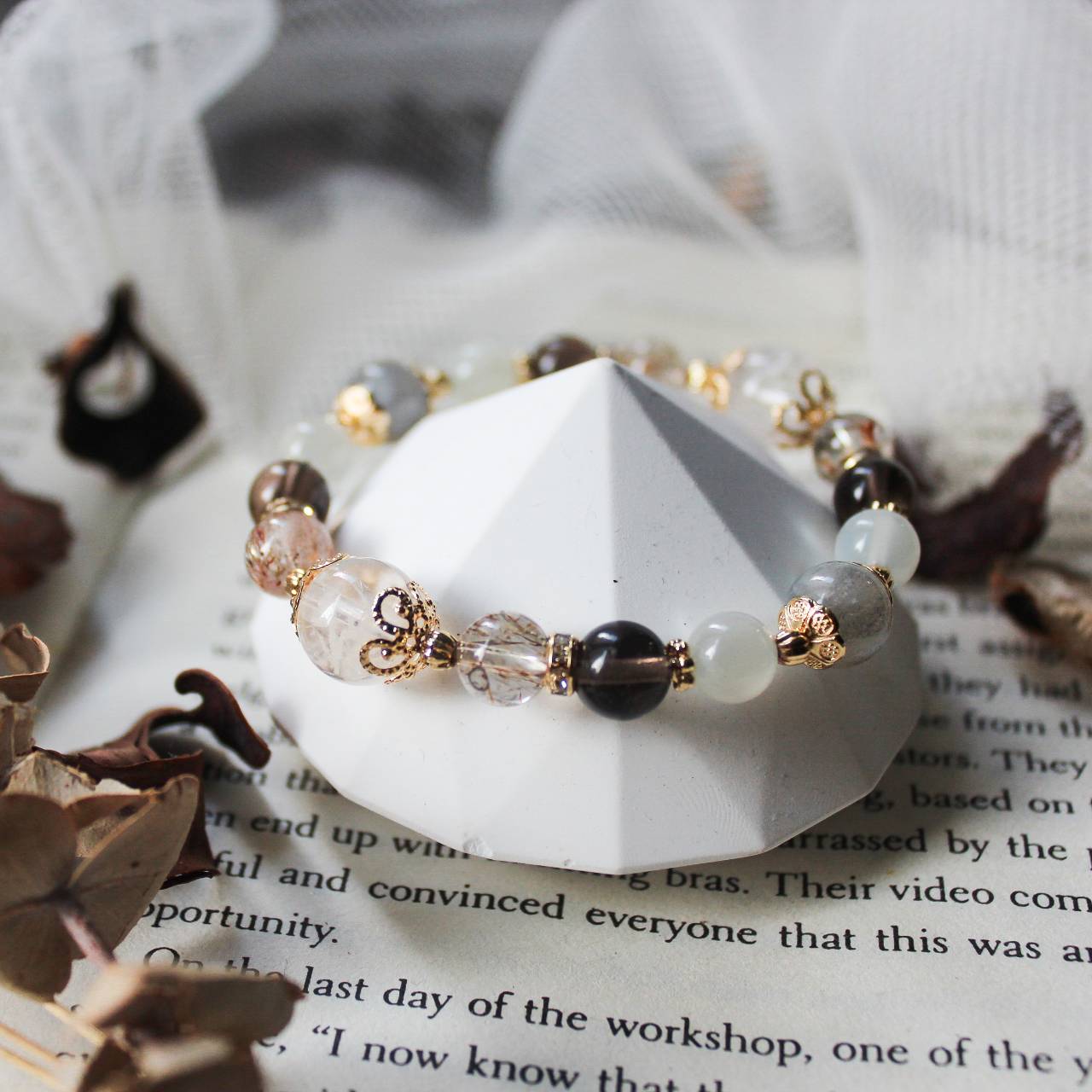 手飾自己做 | 高階晶礦水晶手鍊